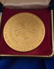 Medal Pope Vatican Italy  Gold Tone Bronze Religious Catholic  — photo 4