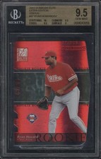 2003 Donruss Elite Extra Edition Status Ryan Howard #47 BGS 9.5 55/57 Rookie