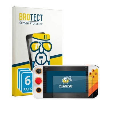 6x Panzerfolie Schutzglas My Arcade Atari Gamestation Go Portable Displayschutz