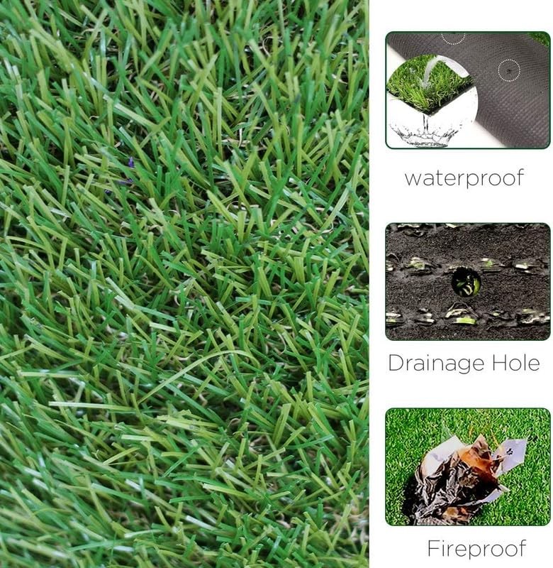 ALTRUISTIC Artificial Grass 4FT X 7FT 28 sq ft - Size 4 x 7 Feet ...