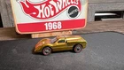 1968 Redline Hot Wheel Ford J Car in Honey Gold