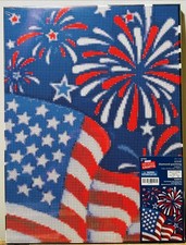 4th of July Fireworks Flag Freedom Craft Diamond Art Painting Hobby Lobby NWT