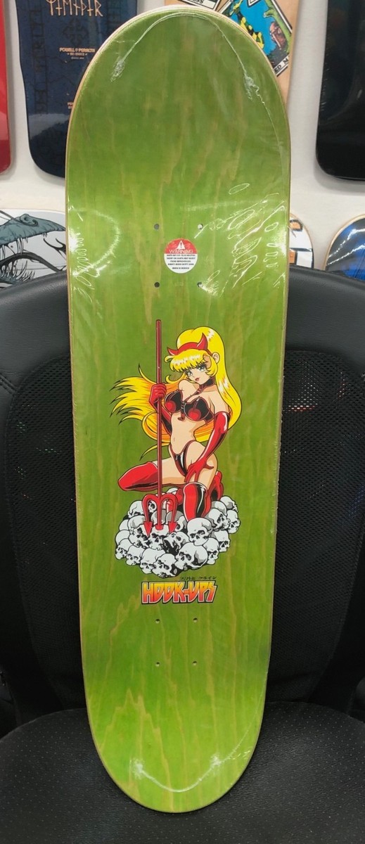Hook-Ups Jeremy  ジェルミクライン バナー フラッグ Hook-Ups Skateboard Deck Jeremy Klein. Devil Maiden. New. 8.25