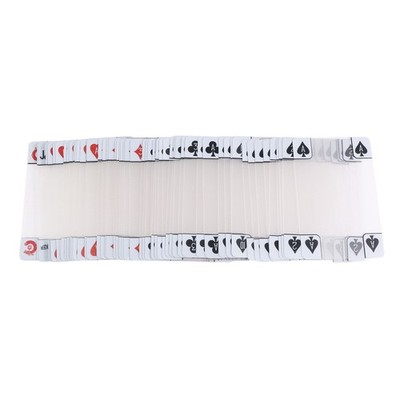 Kreative transparente Plastikwasserdichte Schuerhaken-Neuheits-Poker-Index-9340