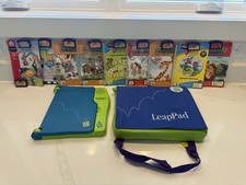 LeapFrog LeapPad Learning System 9 Books & Ca...