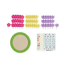 Pattern Matching Flower Game Hands-on for Preschool Classrooms, Toddlers