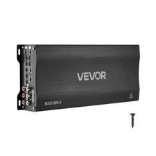 VEVOR Autoverstärker Endstufe 5-Kanal Klasse D Max. 4 x 100 W 4 Ohm Mehrkanal