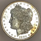 1880 O MORGAN DOLLAR**PROOF LIKE**PL TOUGHER O MINT**NO RESERVE**  #64918