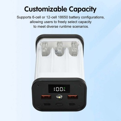 Premium Long-Lasting Strong Solid Assembled Mobile Power Box for Lithium Battery