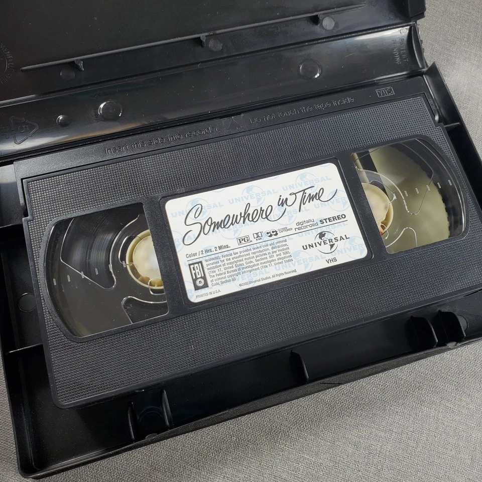 Somewhere in Time VHS 1980 Romance Special Edition Universal Studios - Image 4 of 4