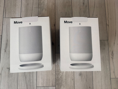 2x Sonos Move Gen 1 - for Stereo Pair, Original Packaging - FREE Shipping