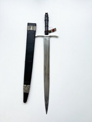 The Warden of the keep blade Hand Forged Spring Steel broad Sword 