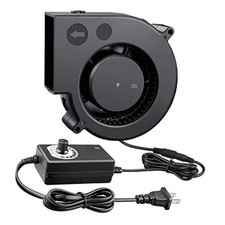 97mm x 33mm Small Centrifugal Blower Cooling Fan, Dual Ball 12V 97mm X 33mm