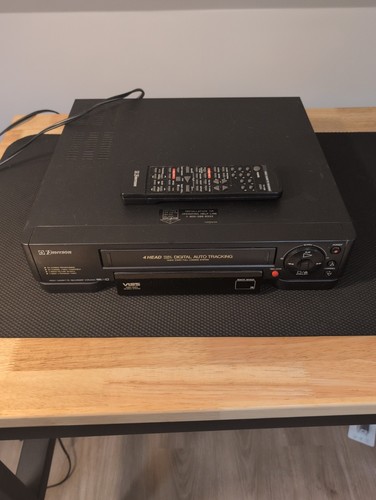 Emerson VCR4000 4-Head VCR - With Remote