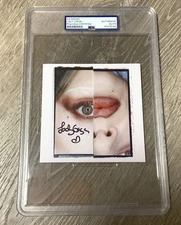 Lady Gaga Signed Autograph Mayhem Art Card PSA/DNA COA