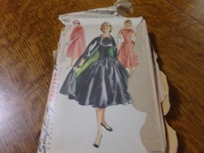 Simplicity Junior Misses one-piece dress  coat pattern 1460, size 14