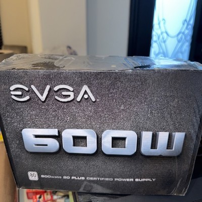 EVGA 600 W1 80+ WHITE 600W Power Supply - 100W10600K1