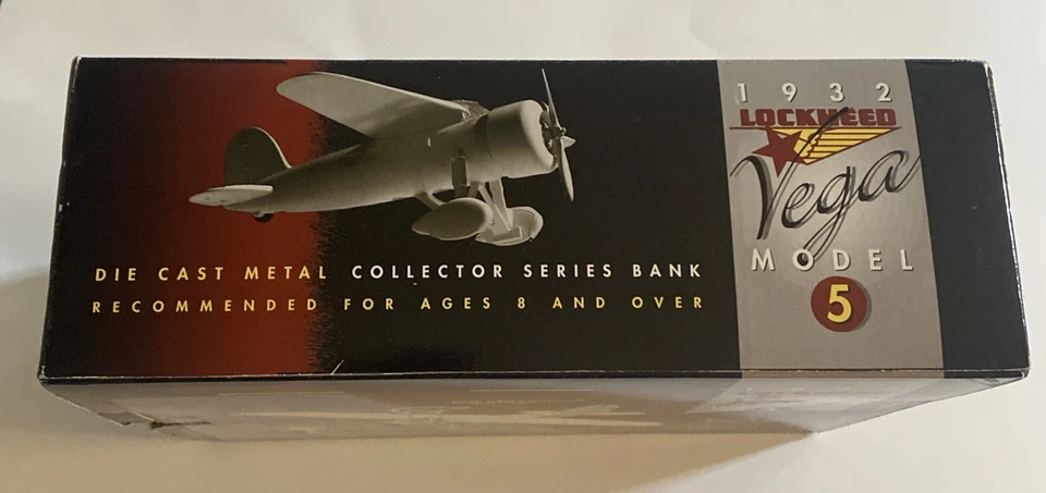 Racing Championships Lockheed 1932 Vega Model 5 1/32 Scale Die Cast Metal - Image 2 of 4