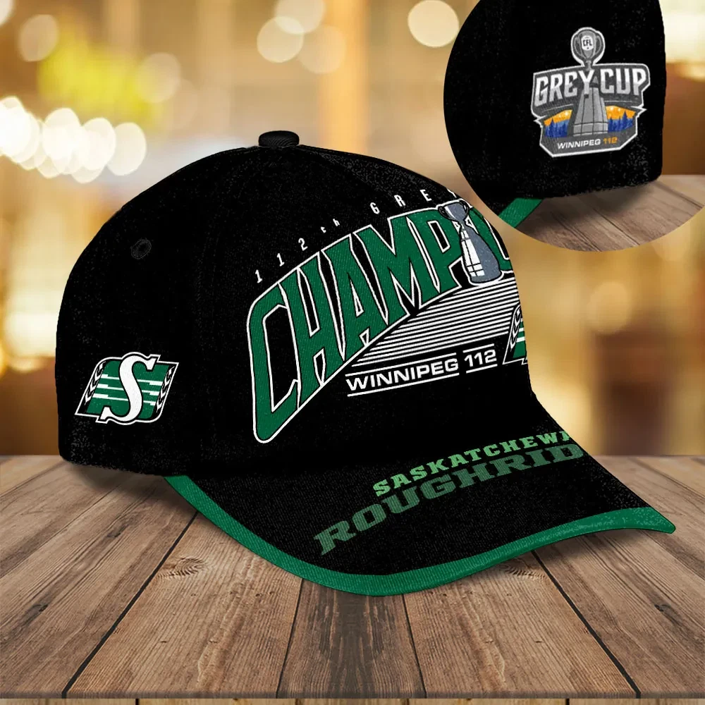 Saskatchewan Roughriders 2025 Grey Cup Champions Classic Cap