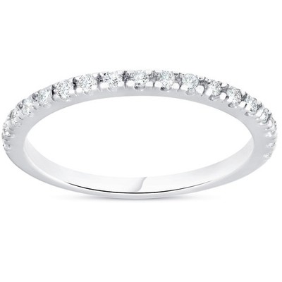 slim fit dress slacks Dainty 14K White Gold Diamond Women Engagement Ring 18K White Gold+Moissanites