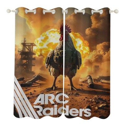 41. ARC Raiders Vorhänge Individuelle Maßanfertigung Zimmer Dekovorhang mit Ösen