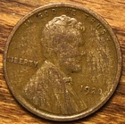 1920 Lincoln Wheat Cent Monster Woody Improper Alloy Mix Error Unique Penny