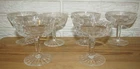 Waterford Lismore Champagne Sherbet Coupe Glasses Set of 6 Vintage Signed