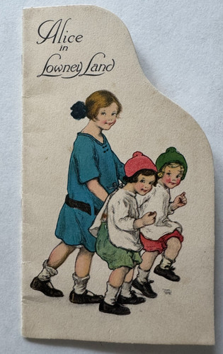 1915 Lowney Chocolate Advertising Booklet "Alice in Lowney Land" illust story