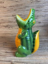 Alligator Tiki Mug Gator Ceramic Cocktail Mug  14oz 7.25 tall