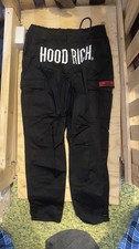 Hoodrich Black Cargo Sweatpants