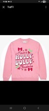 New Dolly Parton Holly Dolly Christmas Sweatshirt Medium