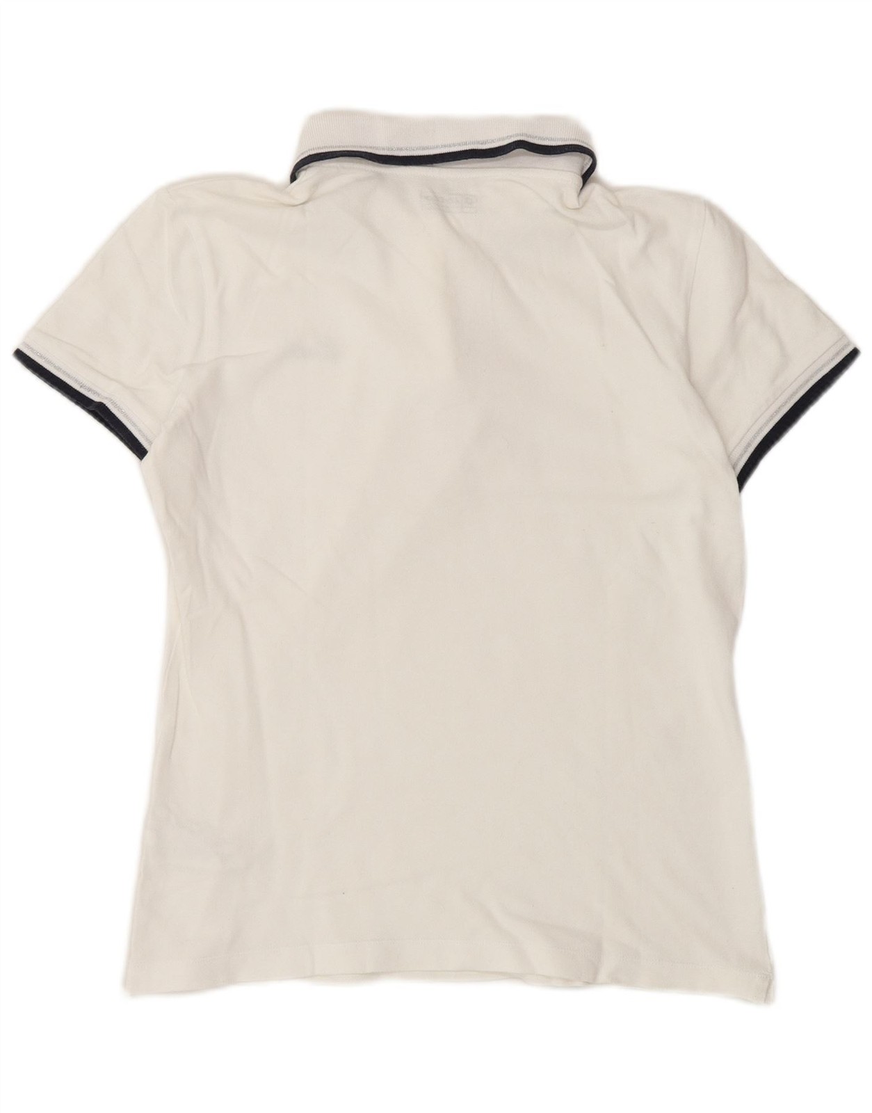 Lotto Womens Polo Shirt UK 14 Large White Cotton AZ02 image 2