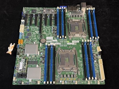Supermicro X10DRH-CT E-ATX Motherboard 2x E5-2643v3 3.4GHz 12-Core 10GbE SAS3