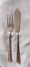 Art Déco Fischbesteck Sheffield England – Versilbert – Grecian/Harley Muster...