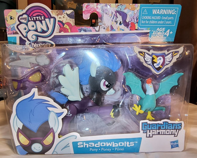 My Little Pony Guardians of Harmony Shadowbolts Cockatrice Fig  Shadow Bolt NIB
