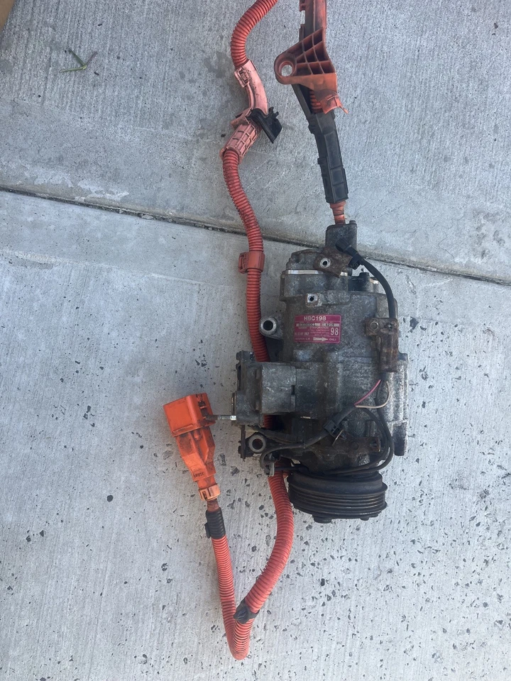 🛑 2012-2015 Honda Civic Hybrid Acura ILX Hybrid A/C Compressor OEM HBC198 - Image 4 of 4