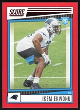 Ikem Ekwonu 2022 Score: Red #322 Carolina Panthers