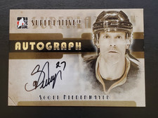 2007-08 ITG Superlative Scott Niedermayer Silver Version Auto 1 of 50 A-SN Ducks