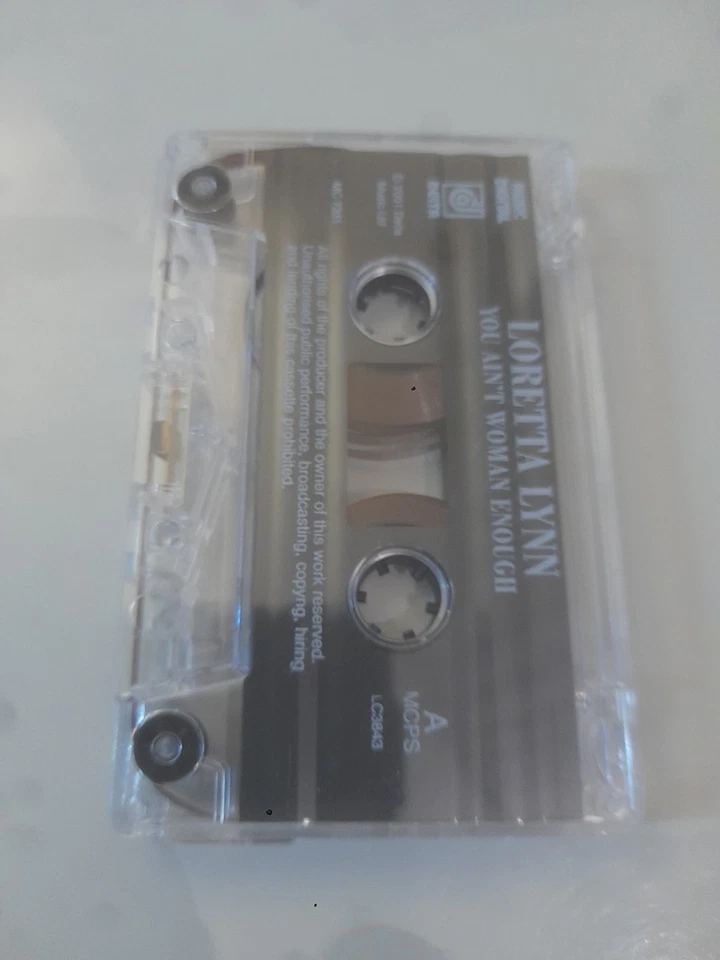 Loretta Lynn You Aint Woman Enough Cassette - Image 4 of 4