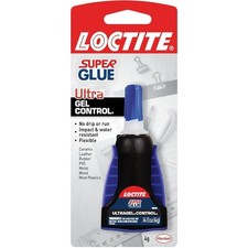 Instant Glue Super Glue Ultra Gel Control Clear 0.14 fl oz Bottle for Plastic