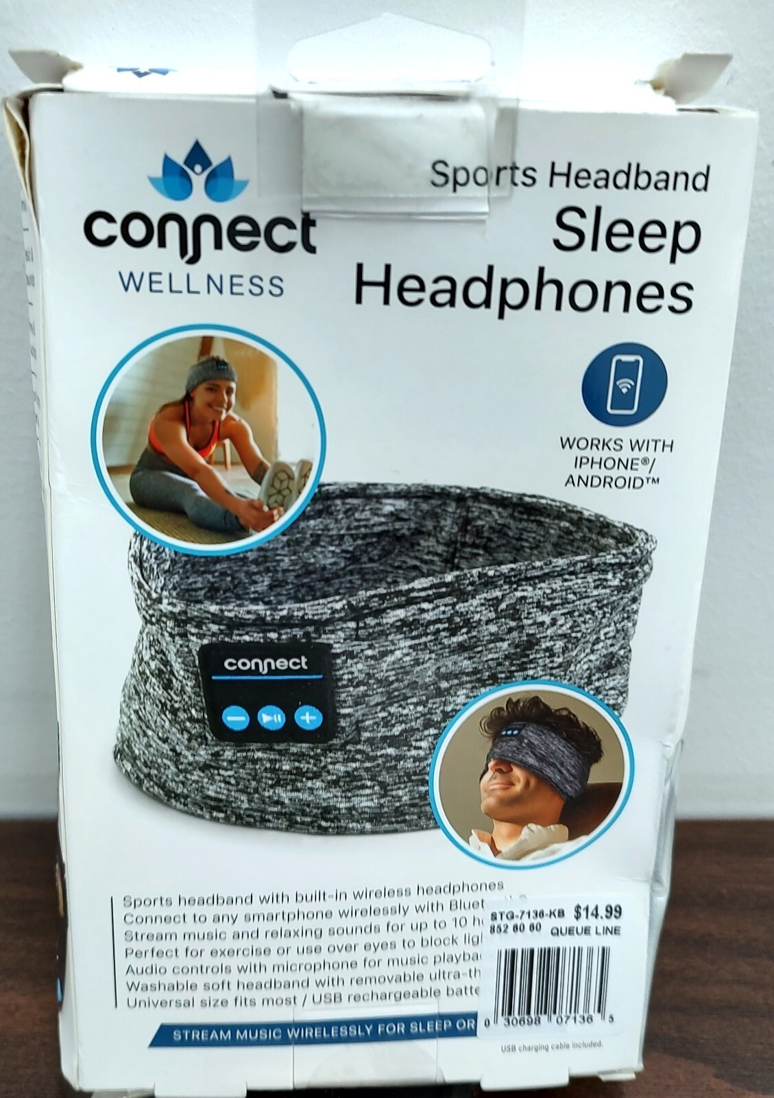 LPN - Connect Sports Headband Sleep Headphones | eBay