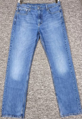 Levi's 569 Jeans Men 34x36 Blue Loose Straight Leg Denim
