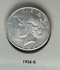 1926 S $1 Peace Silver Dollar High Grade Nice Choice MS/AU