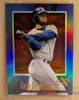 1997 EX 2000 #40 Ken Griffey Jr HOF RARE ICONIC ACETATE WINDOW HOLOFOIL EX2000