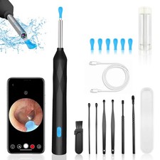 Ear Wax Removal, Removal Tool Camera with 1440P, Cleaner Black
