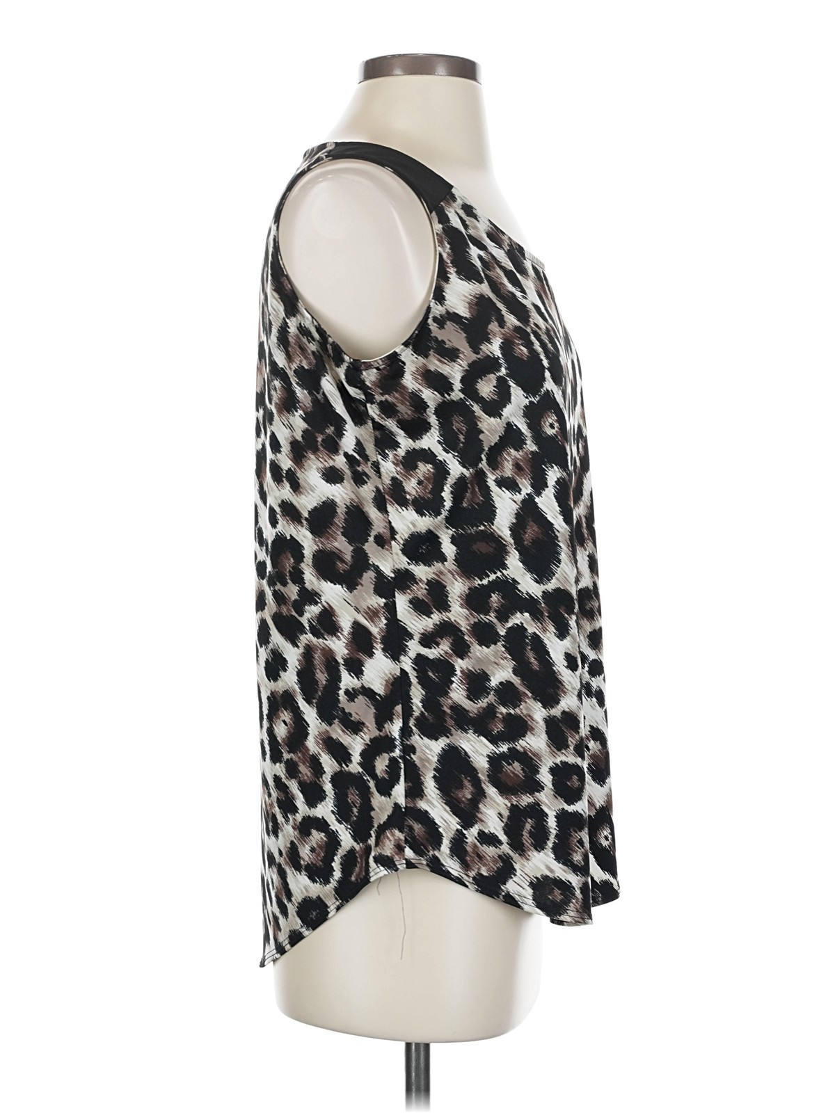 Van Heusen Women Silver Sleeveless Top S thumbnail 3