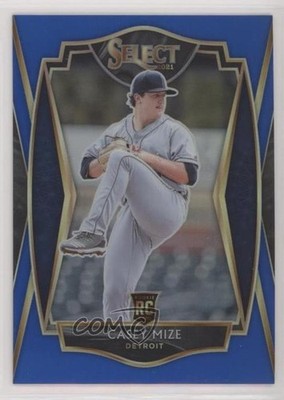2021 Panini Select Premier Blue Prizm 126/149 Casey Mize #111 Rookie RC 08jk