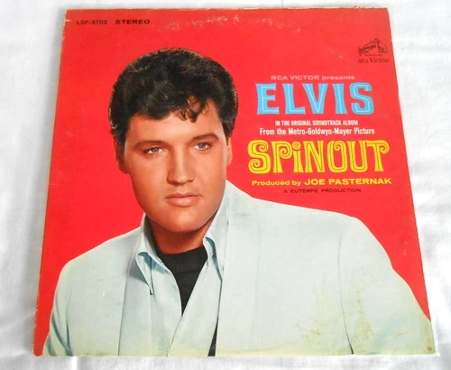 ELVIS PRESLEY Spinout LP RCA LSP-3702 clean with bonus insert photo First Press