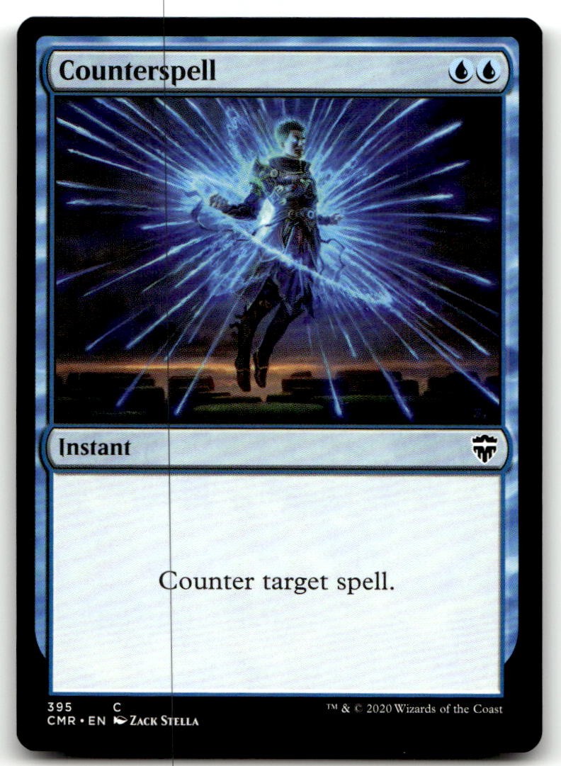 Counterspell #395 (LP) Commander Legends CMR Magic MTG