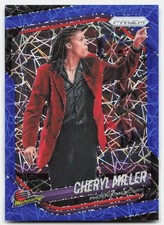 2025 Panini Prizm WNBA #134 Cheryl Miller Blue Velocity Prizms Phoenix Mercury